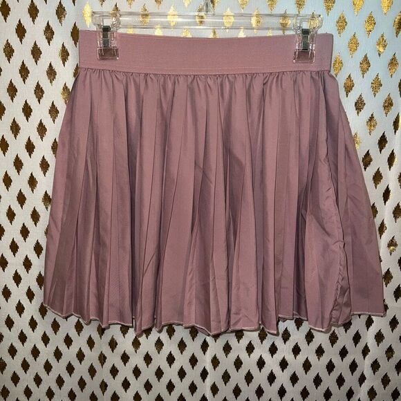 Dress forum pleated pink lilac Skort skirt with shorts size S - Picture 2 of 4